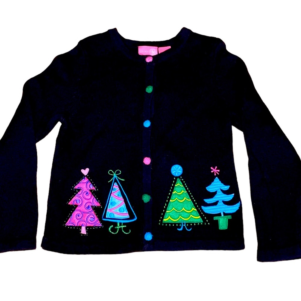 J Khaki Kids / black winter sweater / girls 6x